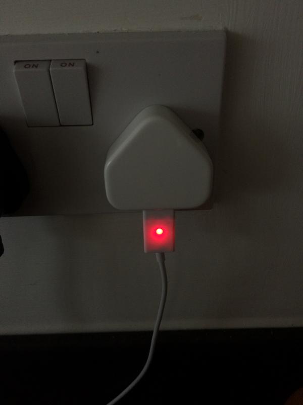 Led ‘bleeds’ through case