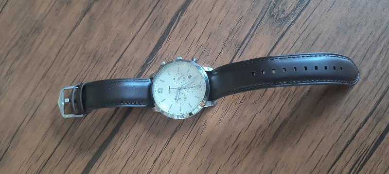 Neutra Chronograph Brown Leather Watch - FS6073 - Fossil