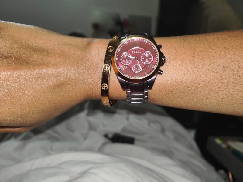 Modern Courier Chronograph Two-Tone Stainless Steel Watch