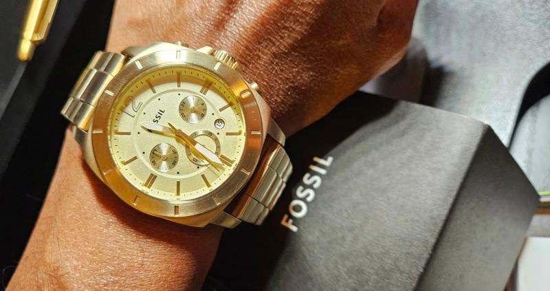 Privateer Sport Chronograph Gold-Tone Stainless Steel Watch