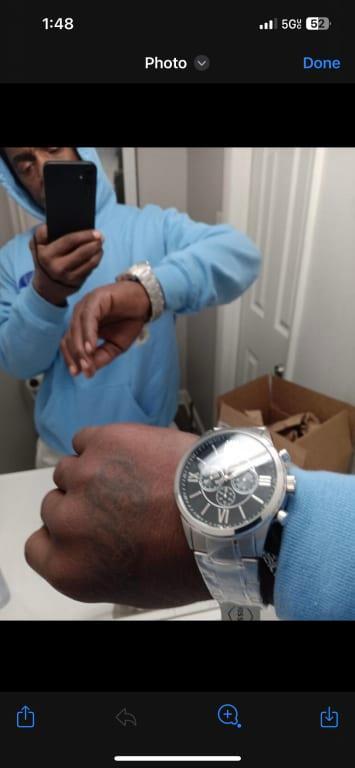 Flynn Chronograph Stainless Steel Watch - BQ1125IE - Fossil
