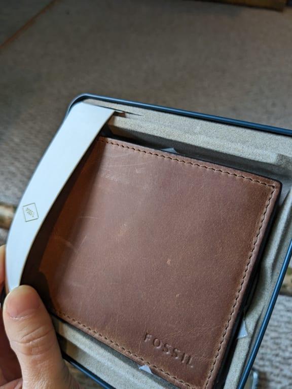 Fossil Derrick Rfid-blocking Flip Id Bifold Wallet | Wallets