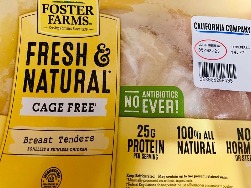 Organic Thin-Sliced Chicken Breast Fillets - Products - Foster Farms