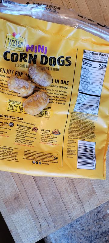 Corn Dogs Honey Crunchy 16 ct - Products - Foster Farms