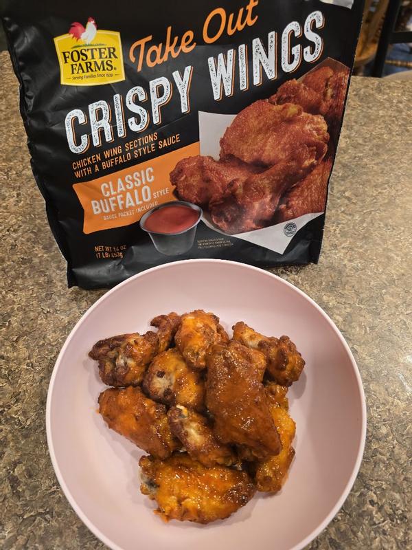 Take Out Classic Buffalo Crispy Wings - 64 oz. - Products - Foster