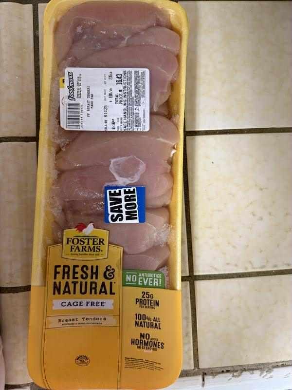 Fresh Natural Boneless Skinless Chicken Breasts Value Pack