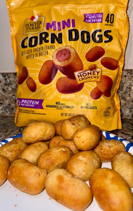 Mini Corn Dogs Honey Crunchy 84 ct Products Foster Farms