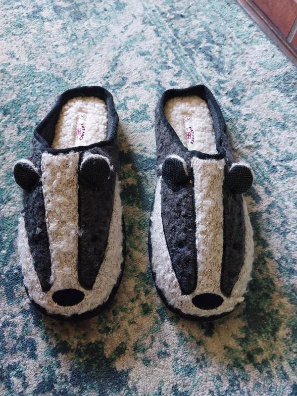 Next badger slippers new arrivals