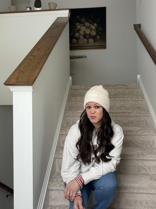 THE LOGO PATCH RIB BEANIE | Favorite Daughter display picture 1
