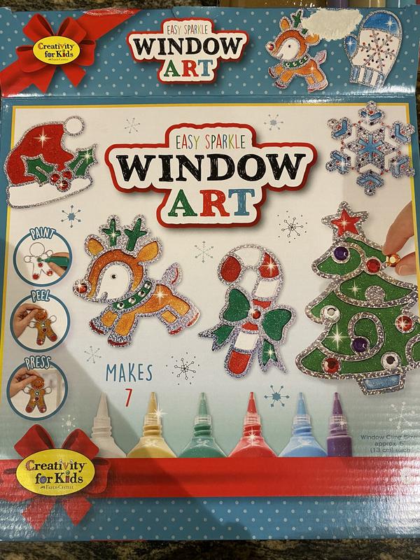 Creativity for Kids Easy Sparkle Window Art