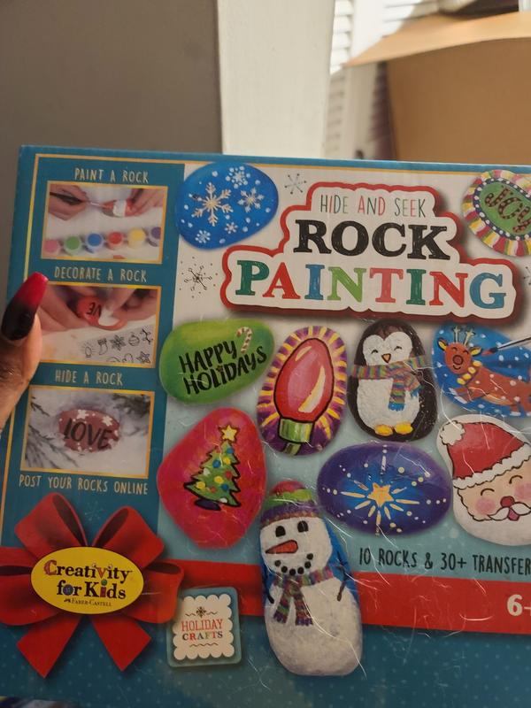 Holiday Hide & Seek Rock Painting Kit