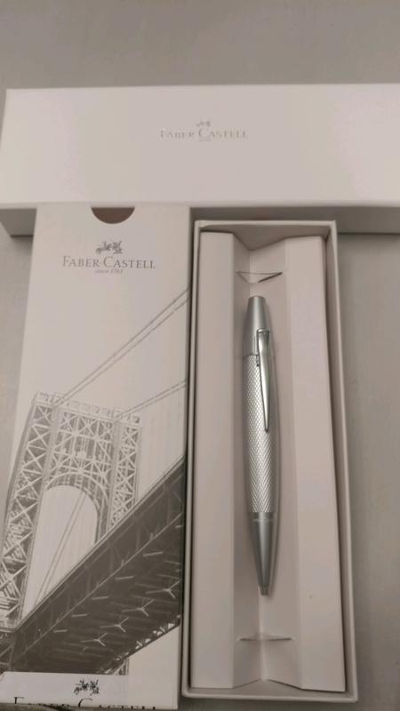 e-motion Ballpoint Pen, Pure Silver - #148676 – Faber-Castell USA