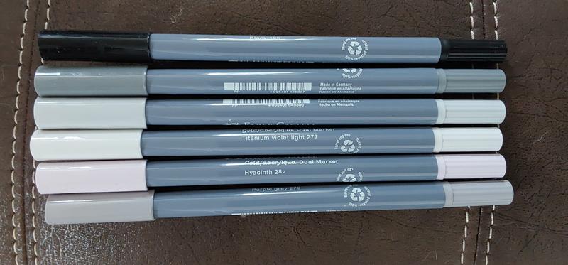 Faber-Castell 6-count Goldfaber Aqua Dual Markers Shades Of Grey in the  Craft Supplies department at