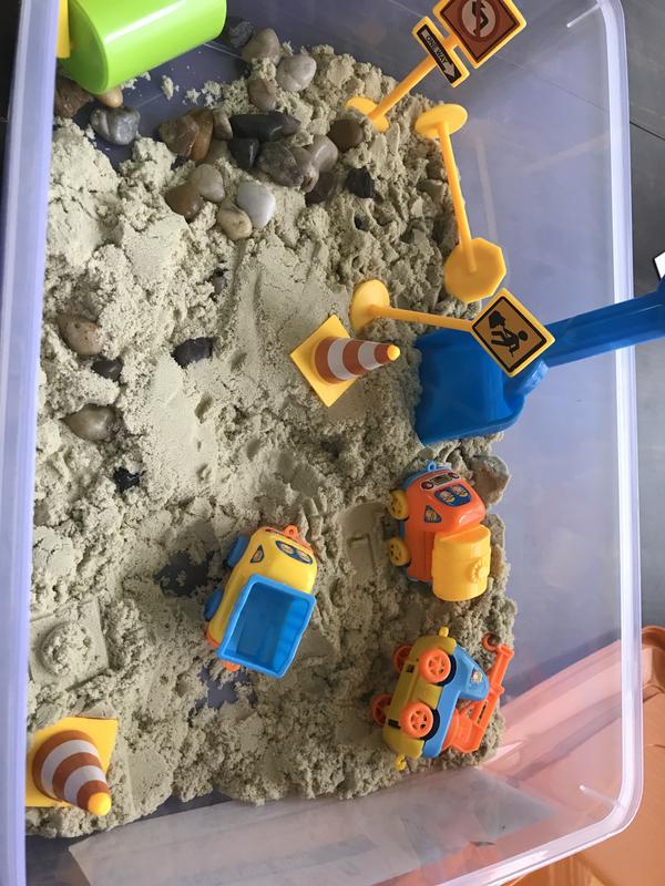 Construction Sensory Bin, Construction Sensory Kit, Kinetic Sand, Sensory  Kit for Kids, Sensory Bin, Sensory Kit, Sensory Bins for Toddlers -   Denmark