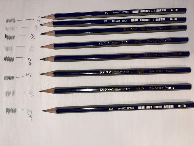 Faber-Castel Graphite Sketching Pencils - 6 Piece Set, Hobby Lobby