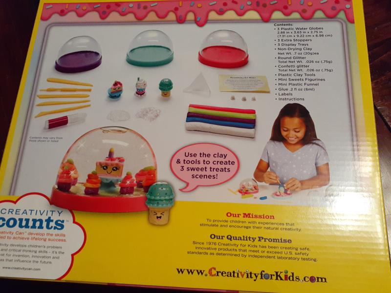 Creativity For Kids Make Your Own Water Globes Sweet Treats Kit