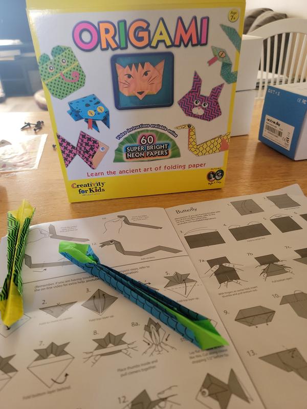 Creativity for Kids - 1795005  Origami Kit - Neon Version