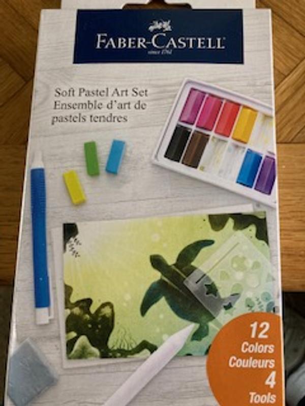 1set FABER-CASTELL Soft Pastels Set Limited Water Soluble Pastel Chalk  12/24/36/48/72 Colors Drawing Painting Art Supplies