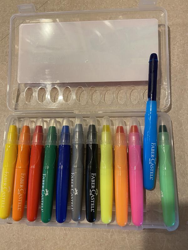 Mr. Pen- Crayons, Gel Crayons, 12 Pack, Twist Up Crayons, Non-Toxic, Silky Crayons for Coloring Book, Gel Crayons for Bible Journaling, Artist Crayons