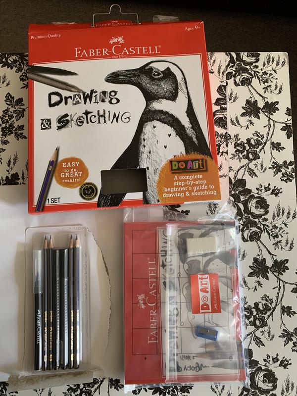 Manga Drawing Kit for Teens Adults Faber-Castell Instructions and Supplies.  fs