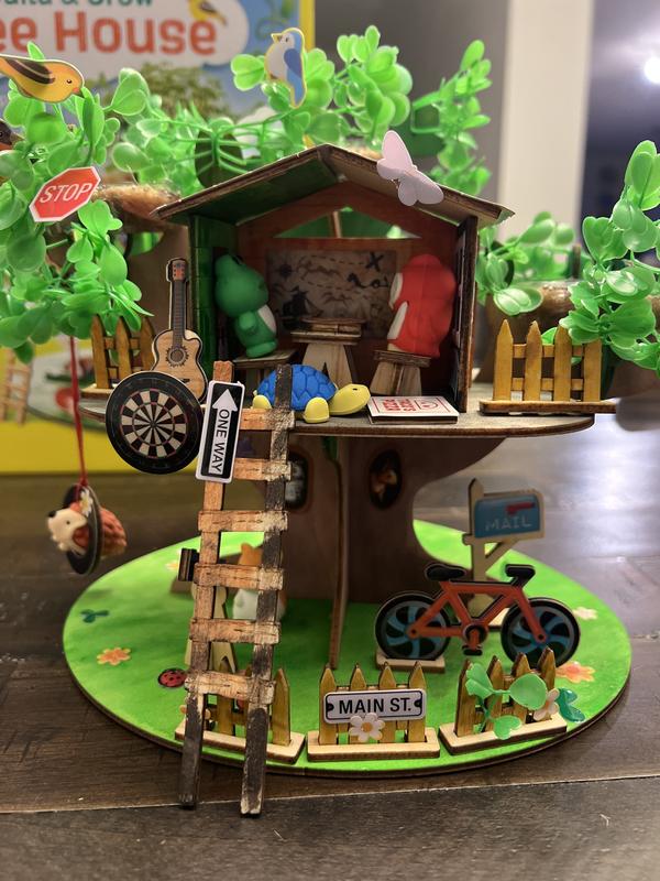Build Grow Tree House – Craft Kit for Kids – Faber-Castell USA