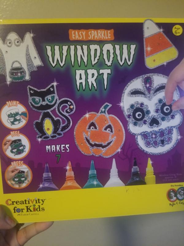 Creativity for Kids Easy Sparkle Window Art