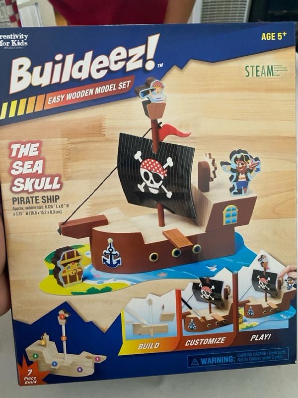 Amazon.com: JMBricklayer Pirate Ship Building Toys with
