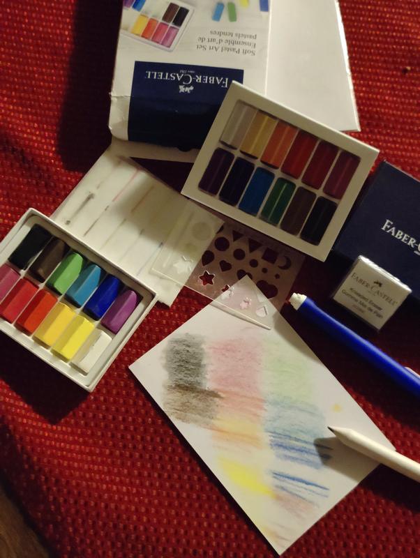 Amazon.com : Faber-Castell Soft Dry Pastel Chalk Long