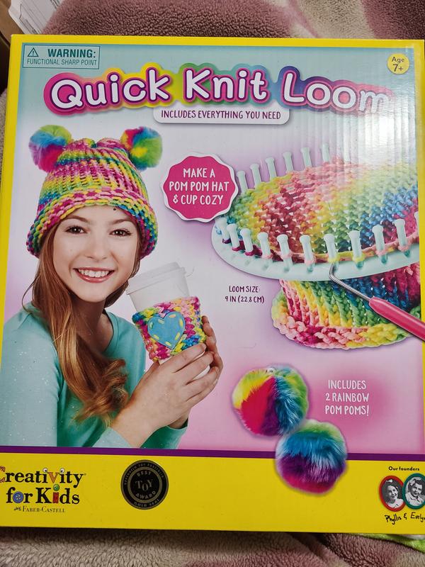 Kids Club: Loom Knit your own Hat with Faber-Castell®