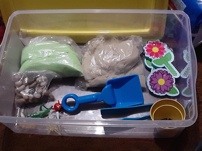 A Sensory Paint Bin for Babies…Keeping the Mess Contained, One