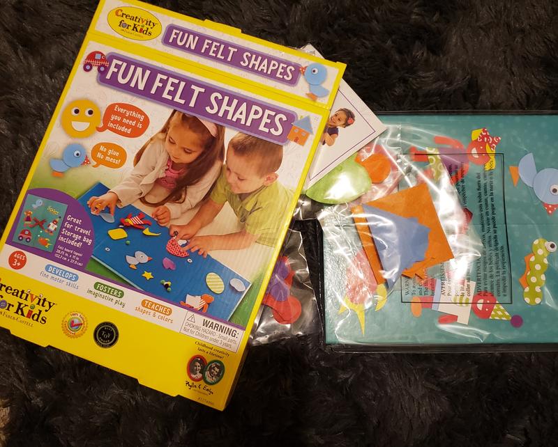 Creativity for Little Kids My First Fun Felt Shapes, Count: 1