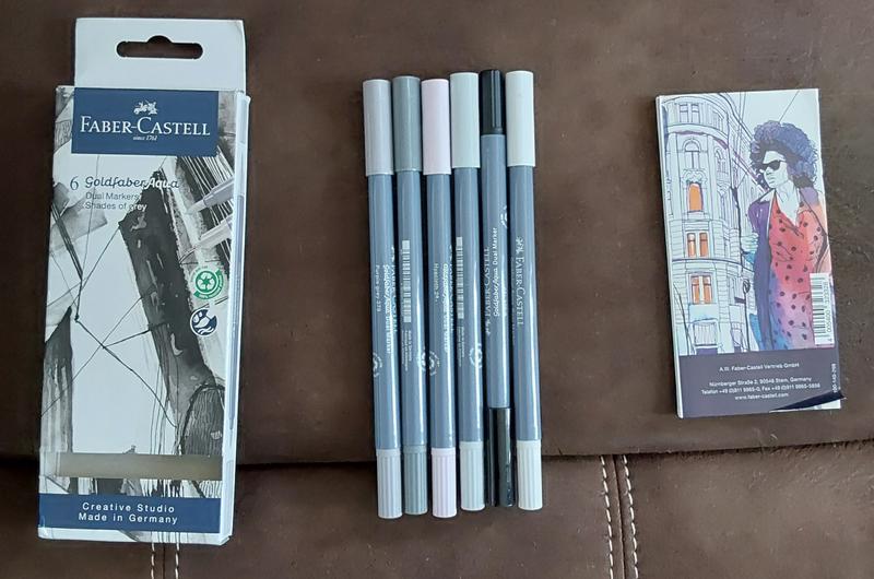 Faber-Castell Goldfaber Aqua Dual Markers- 24 Count Art Set, (Double-Ended  Marker) 