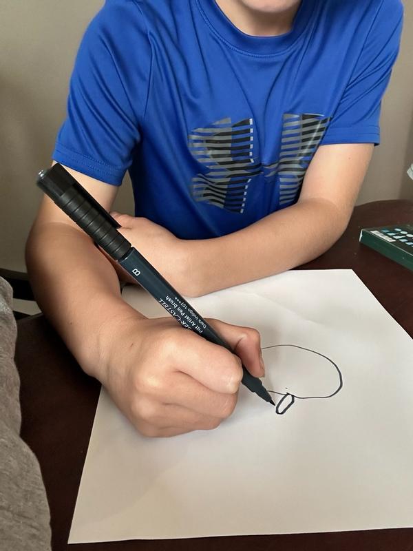 Faber-Castell Pitt Artist Pen Soft Brush – Kaltgrau III, Wasserfeste Künstlertusche Mit Pinselspitze