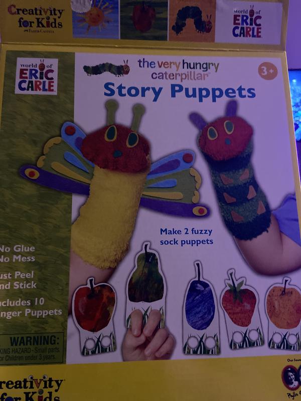 Creativity for Kids The Very Hungry Caterpillar Story Puppets: Sock Puppet  Kit for Toddlers from The World of Eric Carle, Crafts for Kids Ages 3-5+ -  Yahoo Shopping