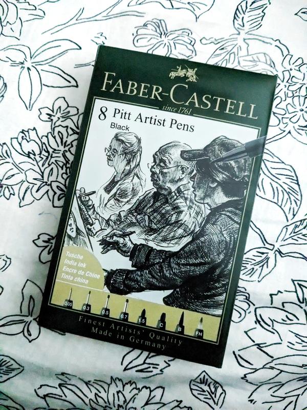 Pitt Artist Pen, Calligraphy - #199 Black - #800073T – Faber-Castell USA