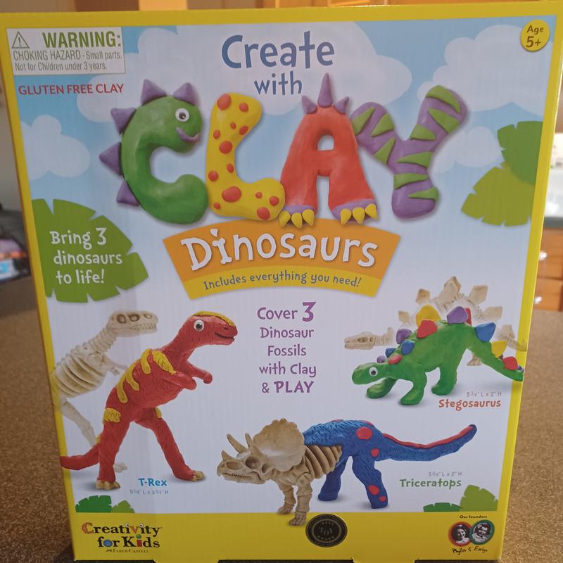 Create with Clay Dinosaurs - #6174000 – Faber-Castell USA