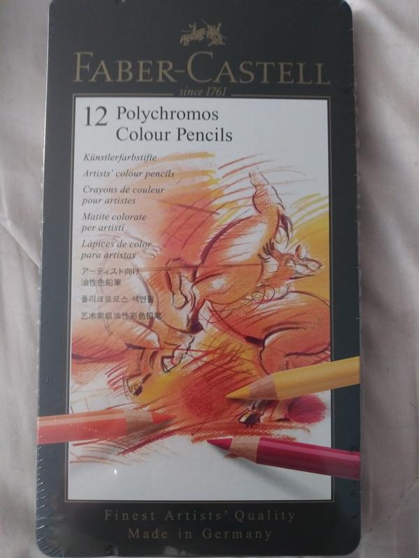 Faber-Castell Polychromos Artists Color Pencils- Tin Of 24 in the Craft  Supplies department at