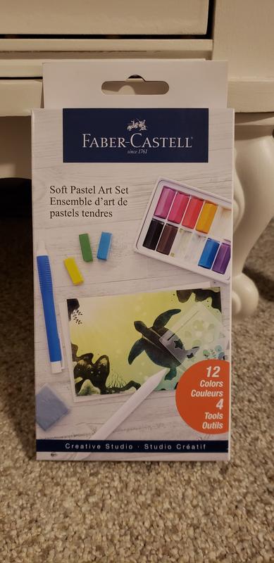 FABER-CASTELL Creative Studio Soft Pastel Mini Sticks (1.25”) -  24 Vivid Colors, Assorted : Everything Else