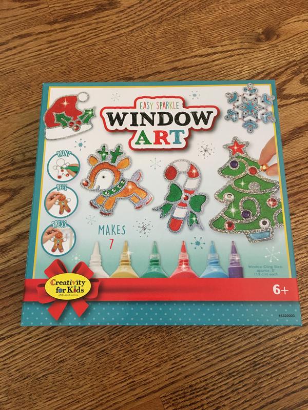 Creativity For Kids Easy Sparkle Window Art Kit