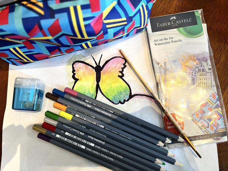 Goldfaber Aqua Watercolor Pencils, Tin of 24 #FC114624 – Faber