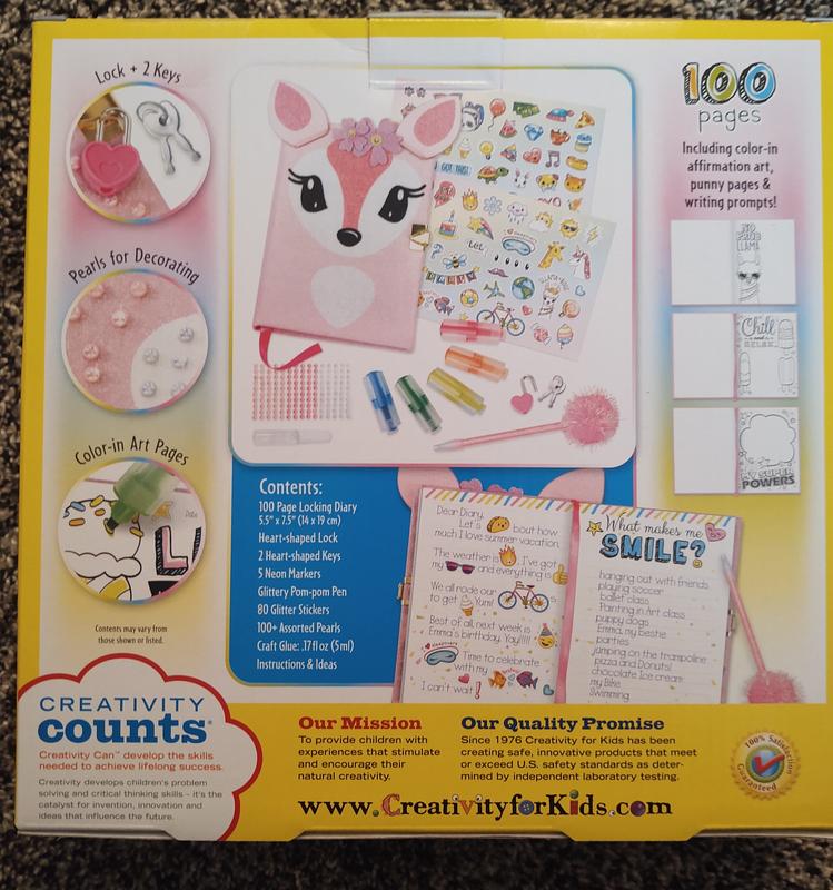 Creativity for Kids Deer Diary Kit