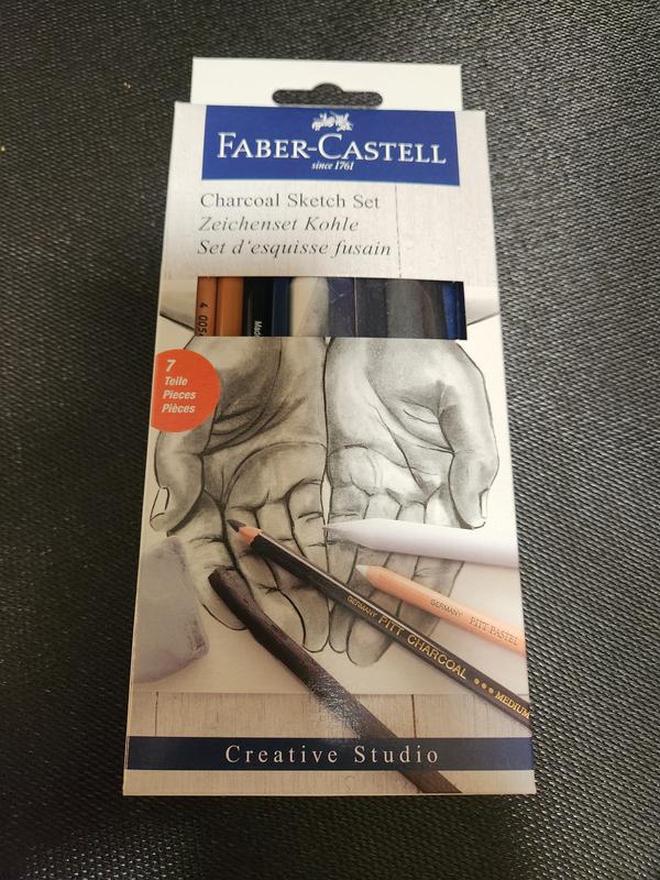 What's Inside? Faber-Castell's Charcoal Sketch Set 
