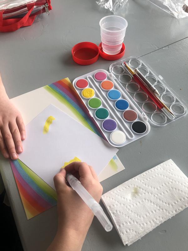 Puddles of Color Handmade watercolor palette for Kids! – The Caleb's Corner