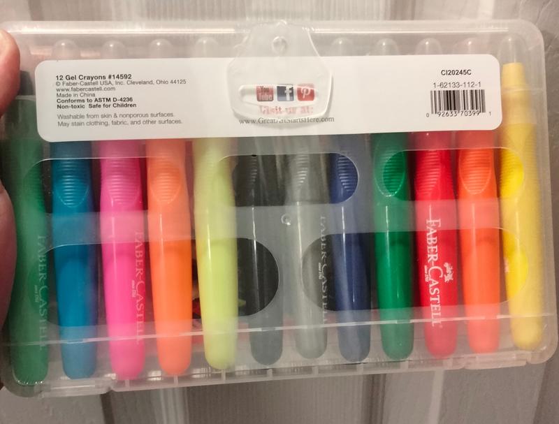 12 Gel Crayons - Detroit Institute of Arts Museum Shop