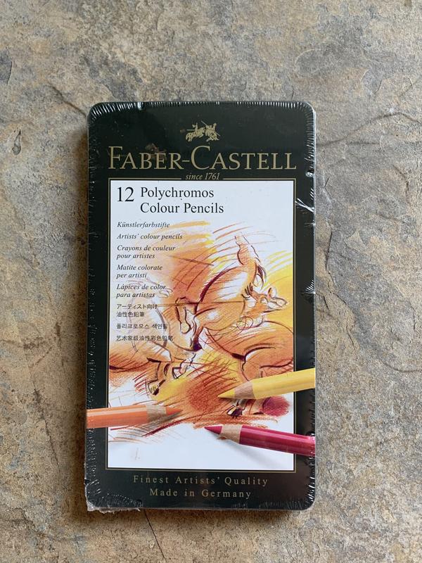 Colored Pencils for Adults: Polychromos Artists Color Pencils, Tin of 12 –  Faber-Castell USA