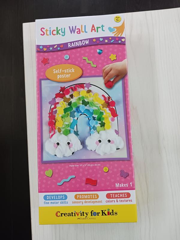 Sensory Activities: Sticky Wall Art Rainbow from Creativity for Kids –  Faber-Castell USA
