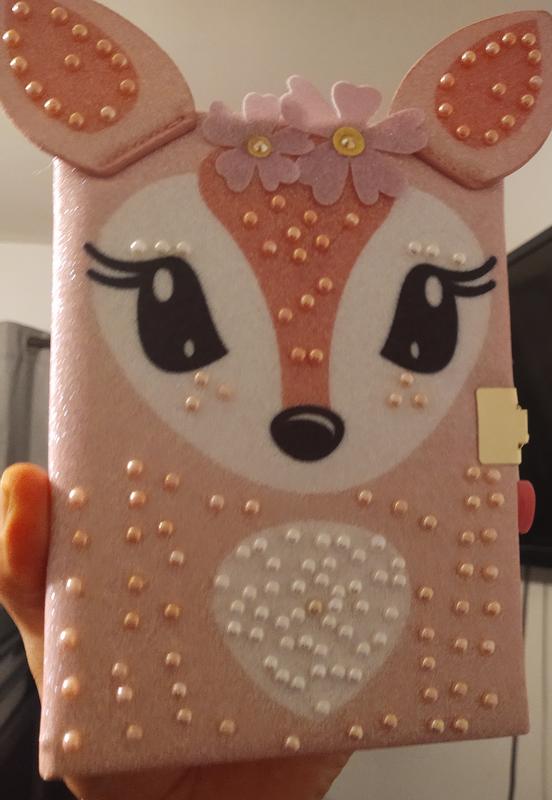 Handmade Journal/Diary - The Lady and the Deer –