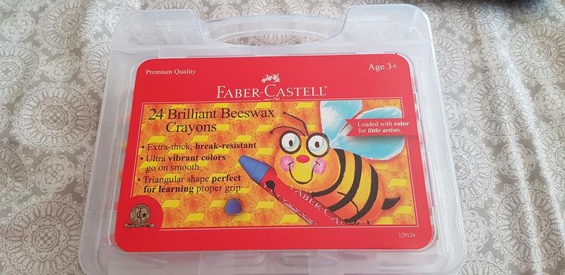 24 Brilliant Beeswax Crayons in Storage Case - #129124 – Faber-Castell USA