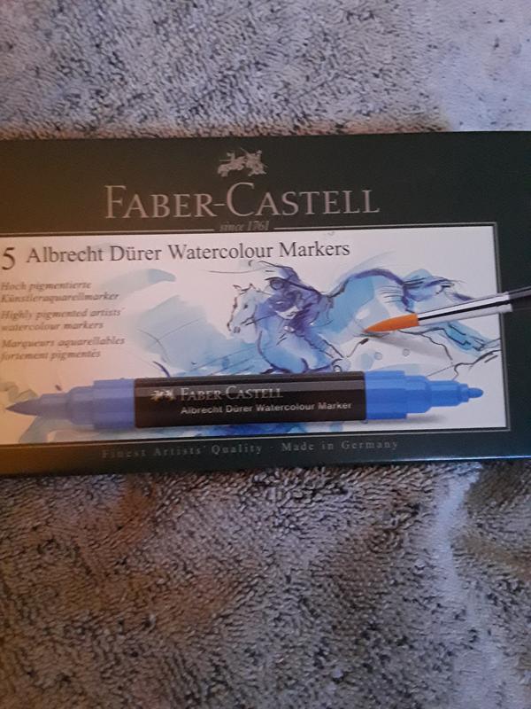 Faber-Castell Albrecht Durer Watercolor Markers- Urban Sketching Wallet of 5 | FC160308