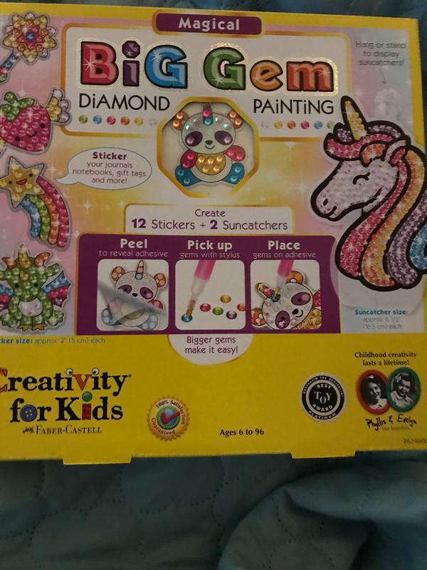 TOY Life Diamond Art Kits Kids with Keychains, Diamond Painting Kits for  Kids Gem Art Diamond Painting Kids, Gem Diamond Art and Crafts for Girls  Age